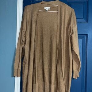 Aya & Viv Tan Cardigan XXL